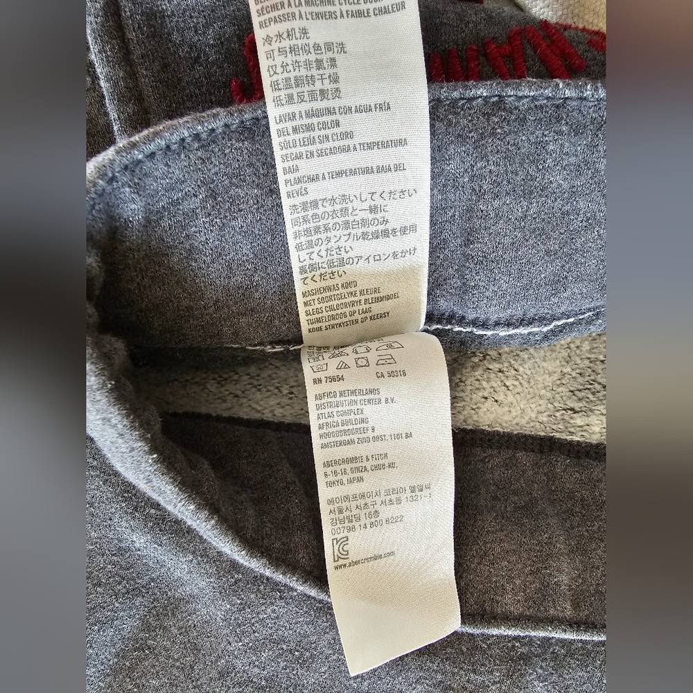 Hollister Men's Y2K Gray Drawstring Sweatpants Size XL - Picture 13 of 15